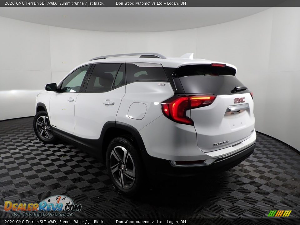 2020 GMC Terrain SLT AWD Summit White / Jet Black Photo #7