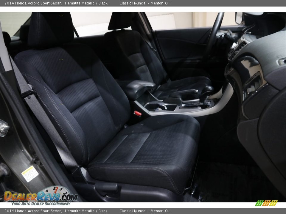 2014 Honda Accord Sport Sedan Hematite Metallic / Black Photo #15
