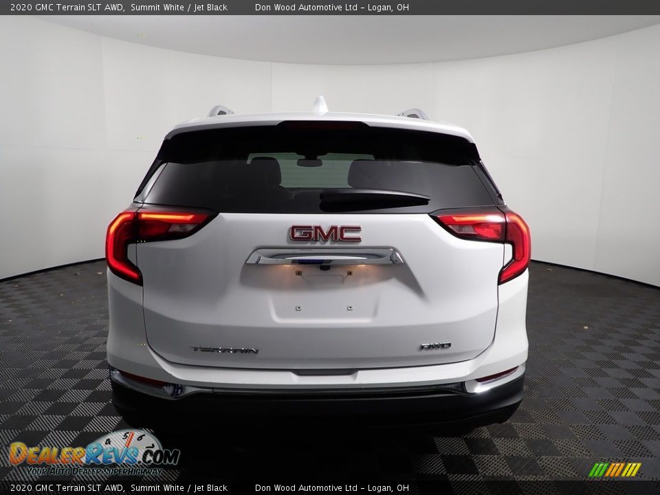 2020 GMC Terrain SLT AWD Summit White / Jet Black Photo #8