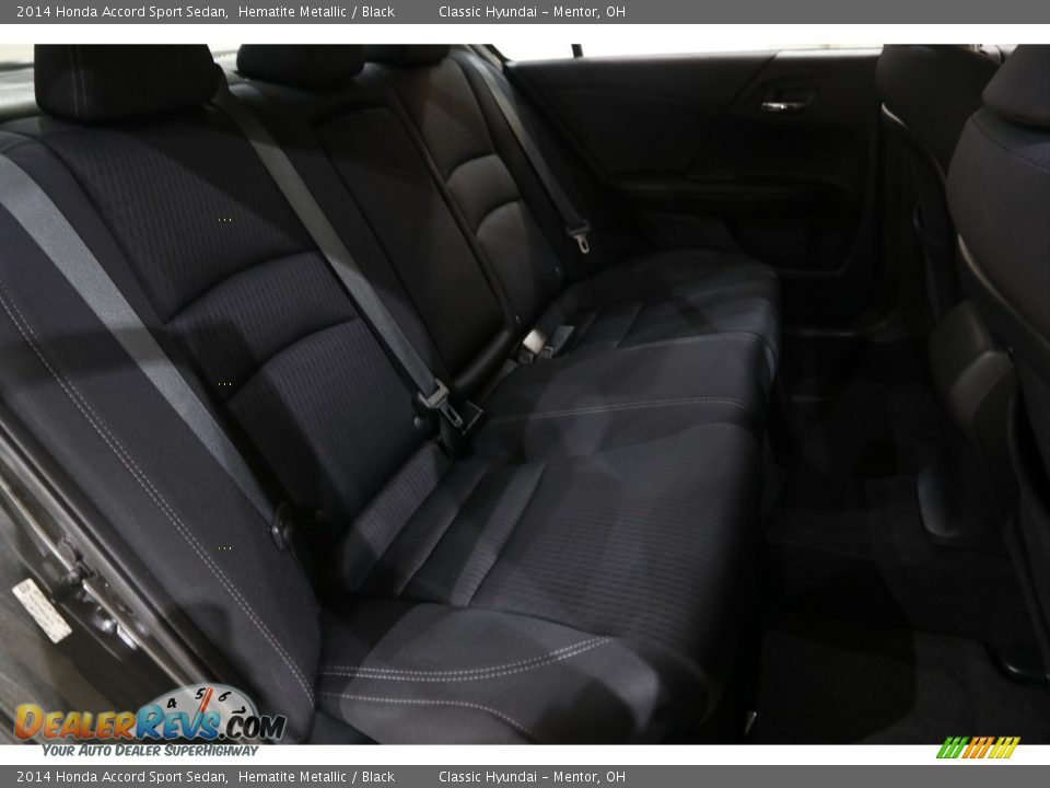 2014 Honda Accord Sport Sedan Hematite Metallic / Black Photo #16
