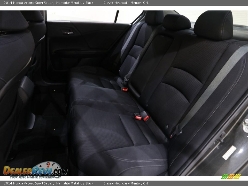 2014 Honda Accord Sport Sedan Hematite Metallic / Black Photo #17