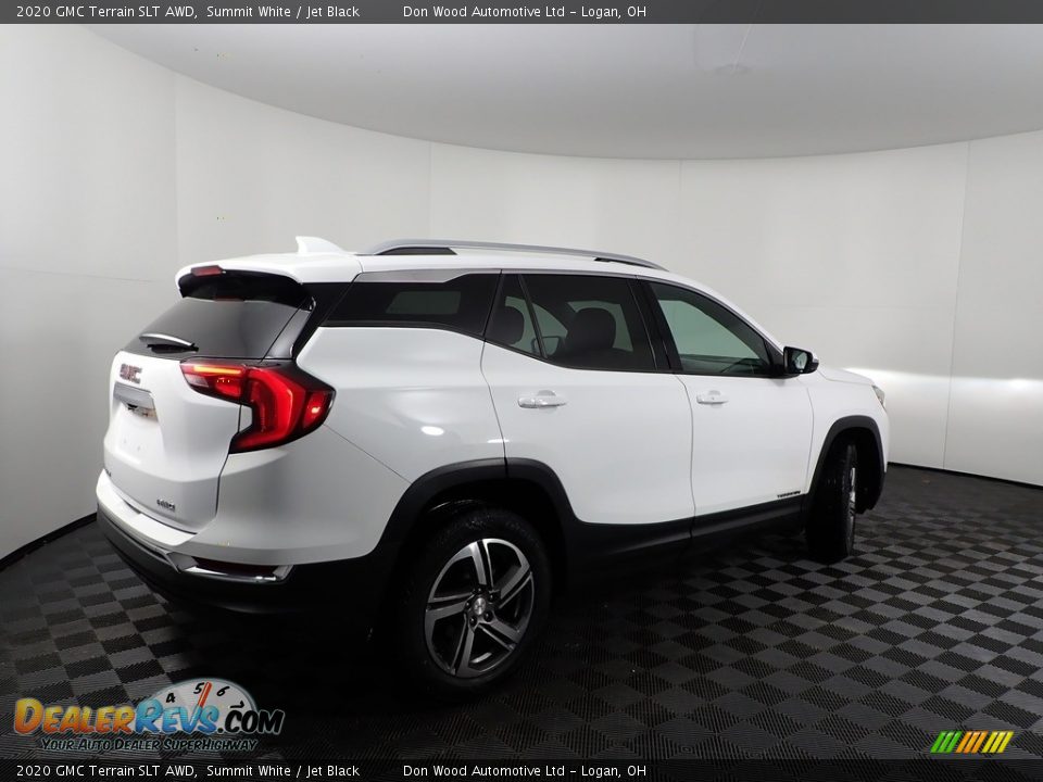 2020 GMC Terrain SLT AWD Summit White / Jet Black Photo #11