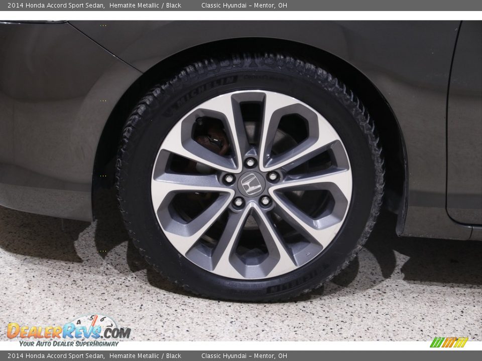 2014 Honda Accord Sport Sedan Hematite Metallic / Black Photo #20