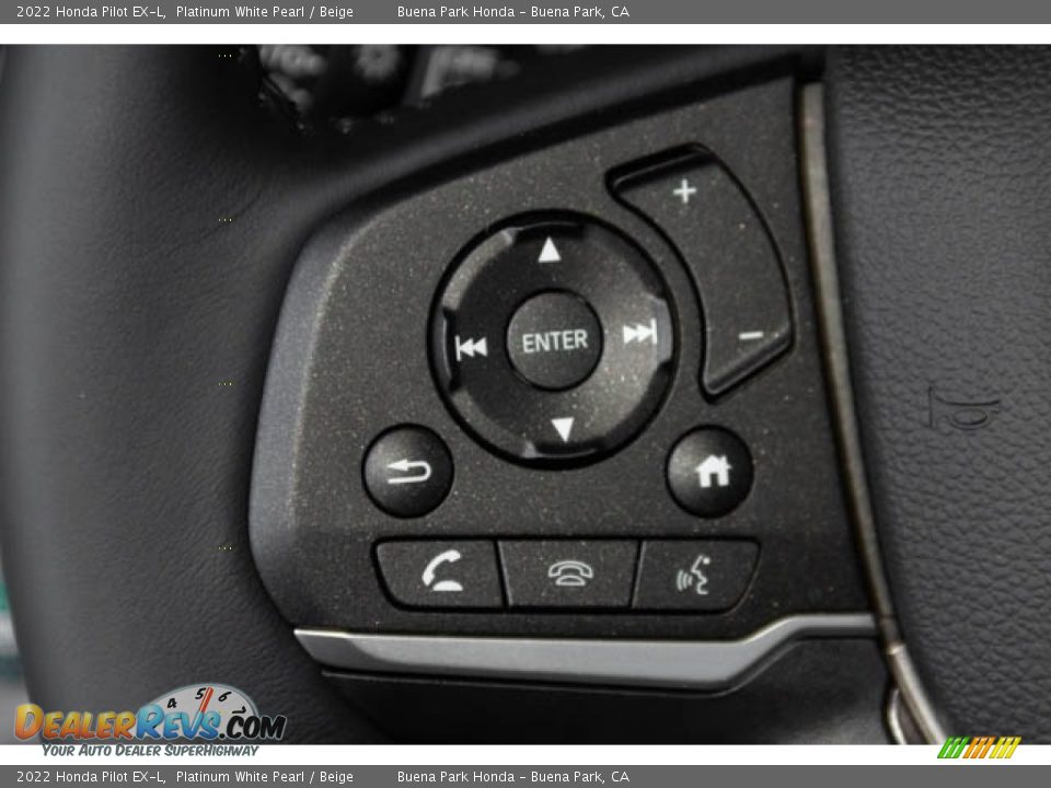 2022 Honda Pilot EX-L Steering Wheel Photo #21
