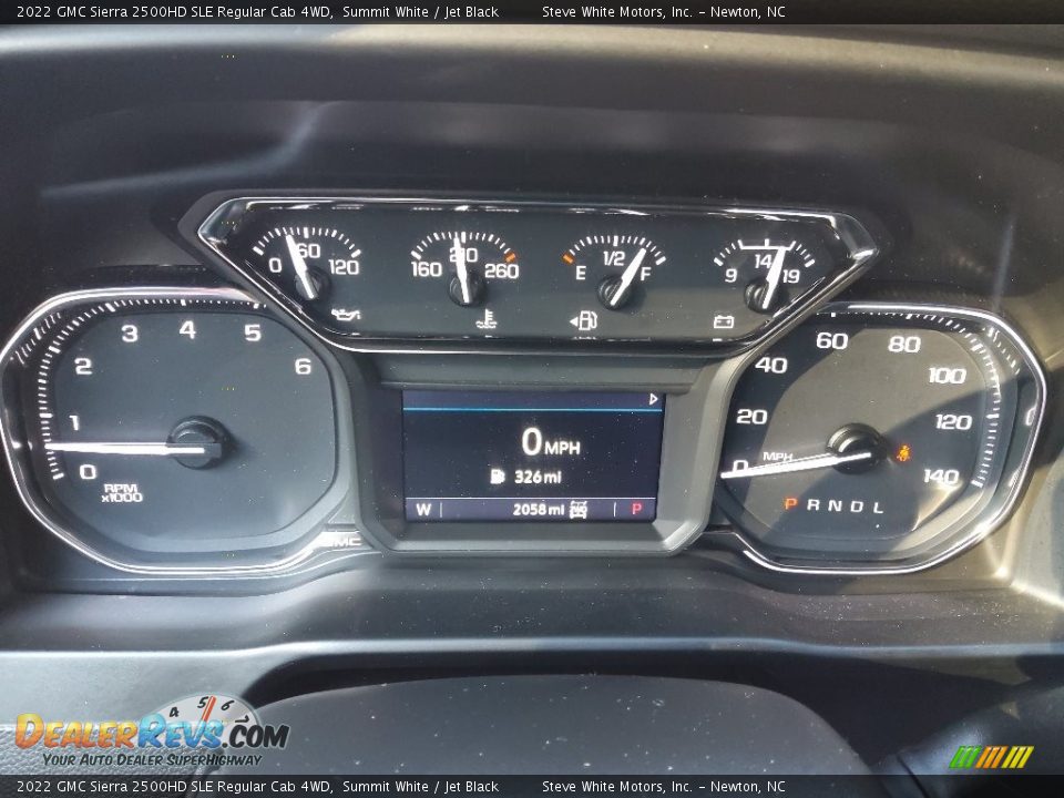 2022 GMC Sierra 2500HD SLE Regular Cab 4WD Gauges Photo #21