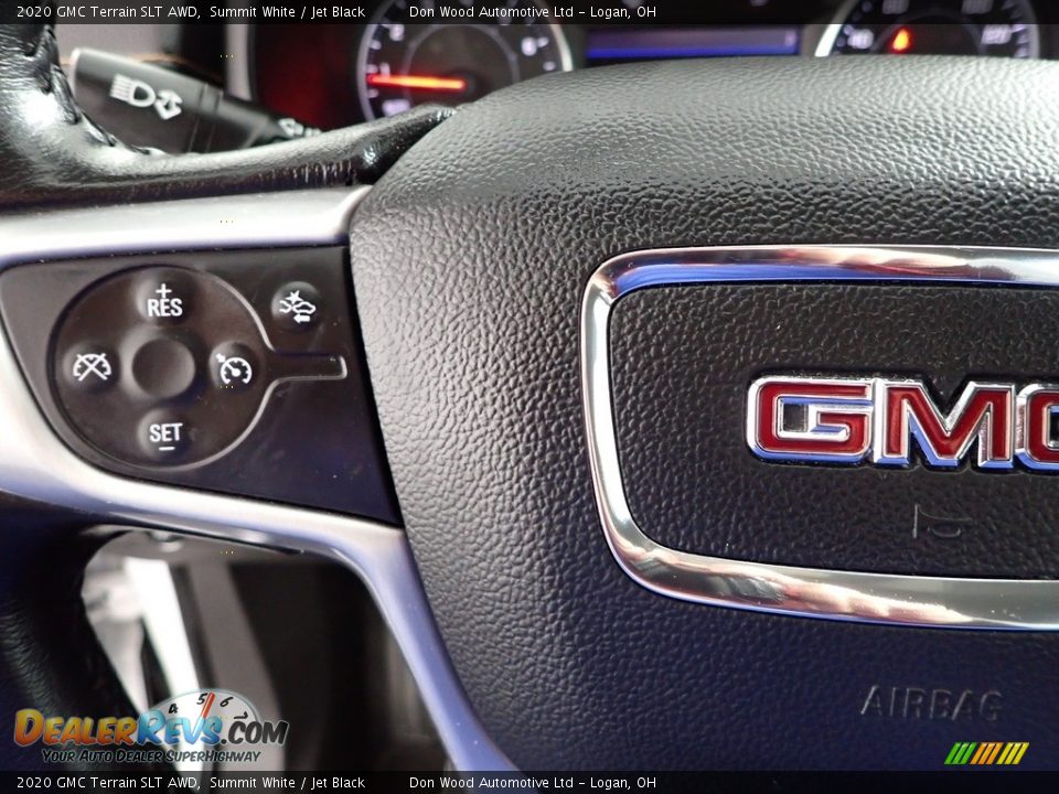 2020 GMC Terrain SLT AWD Summit White / Jet Black Photo #17