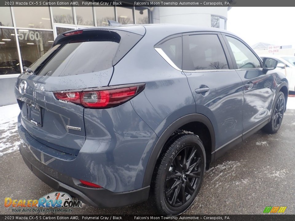 2023 Mazda CX-5 S Carbon Edition AWD Polymetal Gray / Black Photo #2