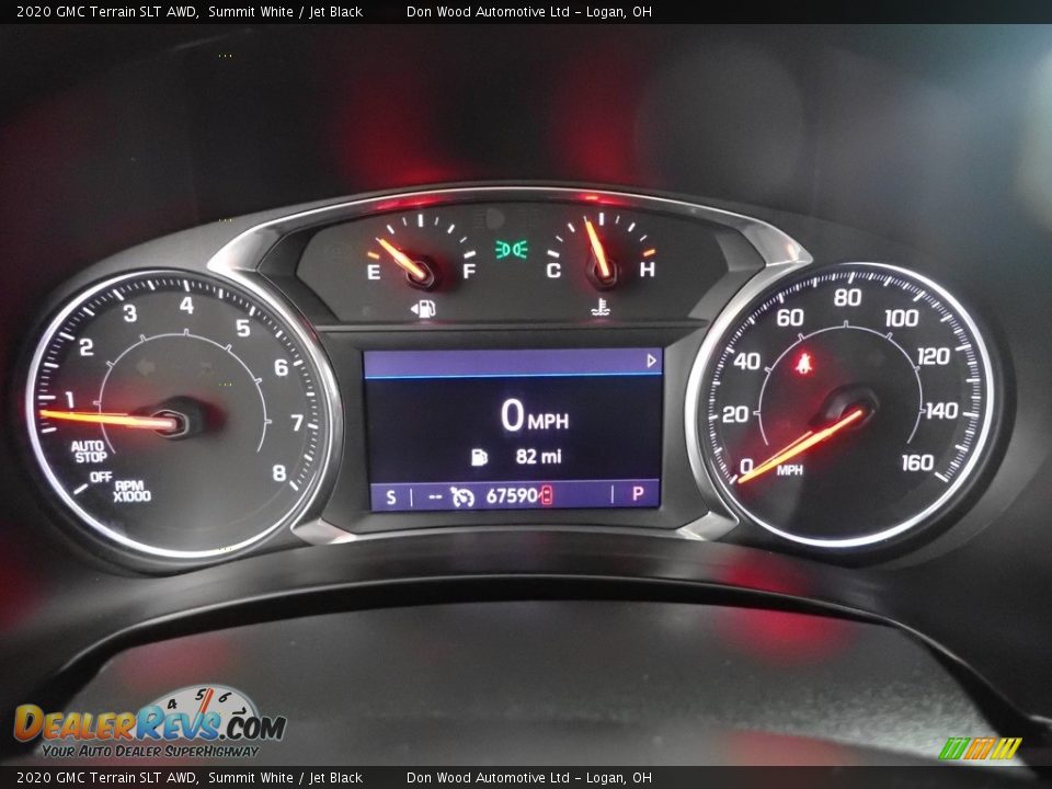 2020 GMC Terrain SLT AWD Summit White / Jet Black Photo #19
