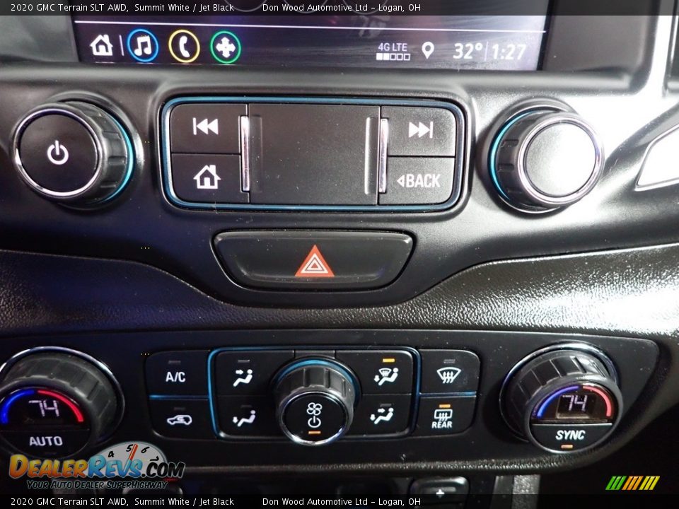 2020 GMC Terrain SLT AWD Summit White / Jet Black Photo #20