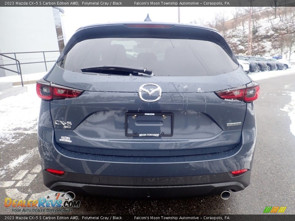 2023 Mazda CX-5 S Carbon Edition AWD Polymetal Gray / Black Photo #3