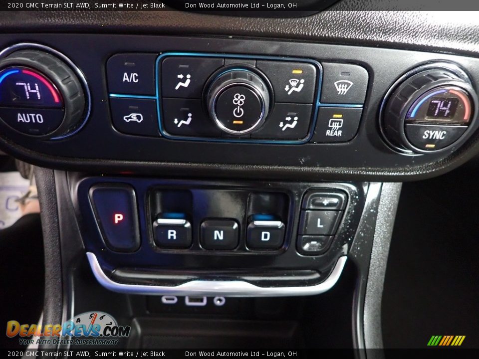 2020 GMC Terrain SLT AWD Summit White / Jet Black Photo #21