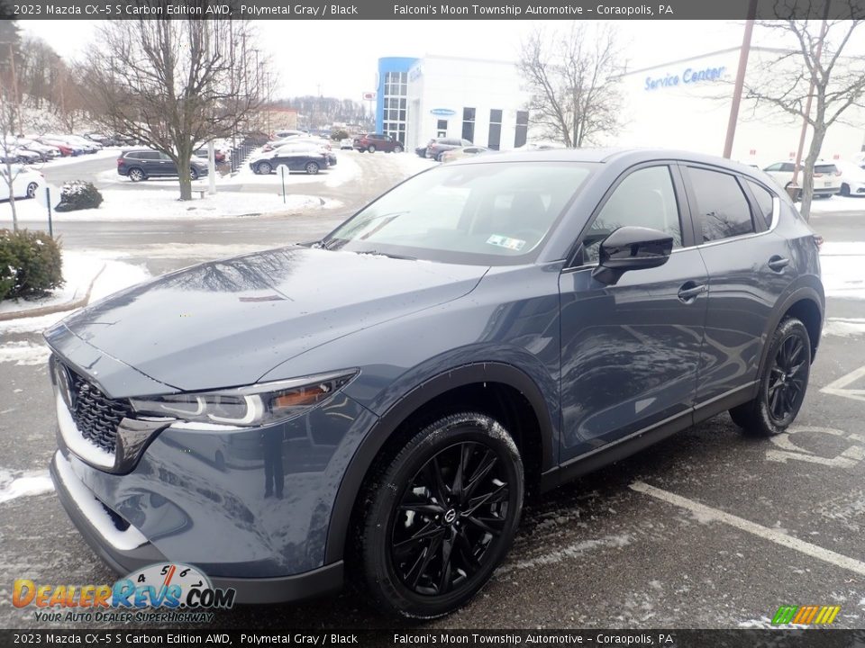 2023 Mazda CX-5 S Carbon Edition AWD Polymetal Gray / Black Photo #7