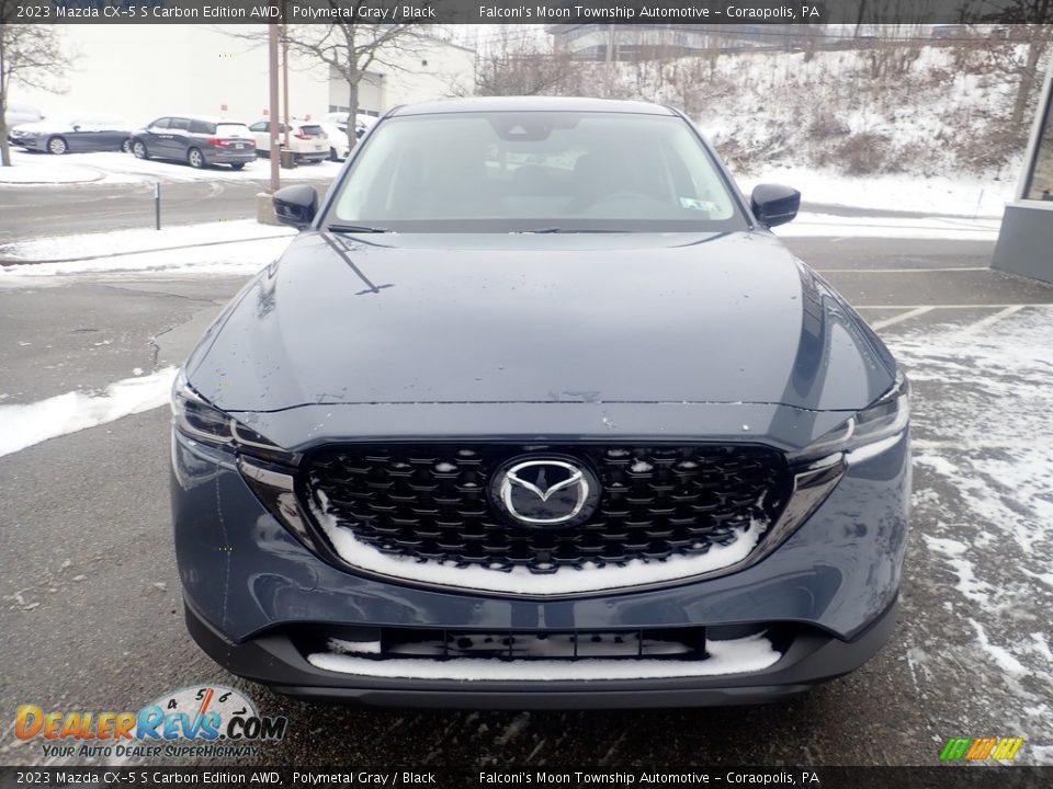 2023 Mazda CX-5 S Carbon Edition AWD Polymetal Gray / Black Photo #8