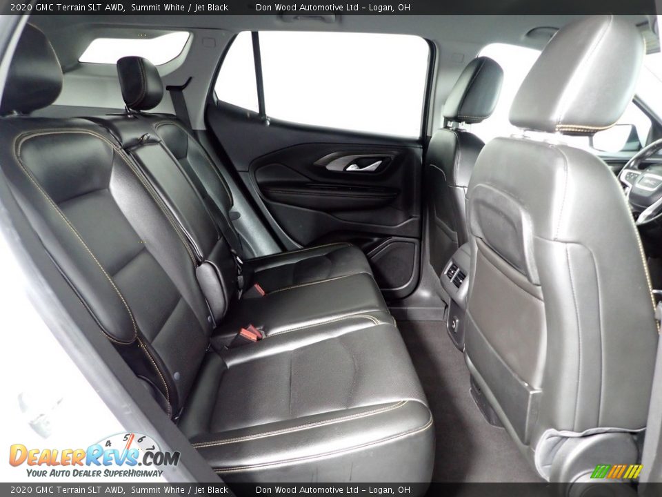 2020 GMC Terrain SLT AWD Summit White / Jet Black Photo #30