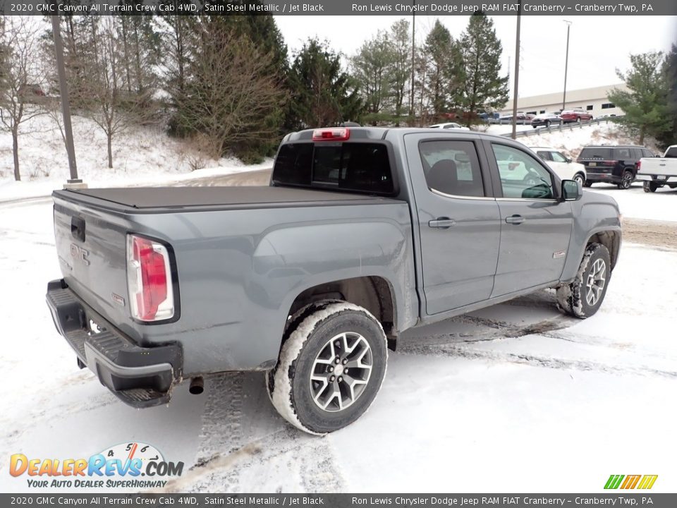 Satin Steel Metallic 2020 GMC Canyon All Terrain Crew Cab 4WD Photo #4