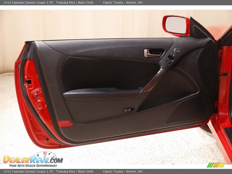 2013 Hyundai Genesis Coupe 2.0T Tsukuba Red / Black Cloth Photo #4