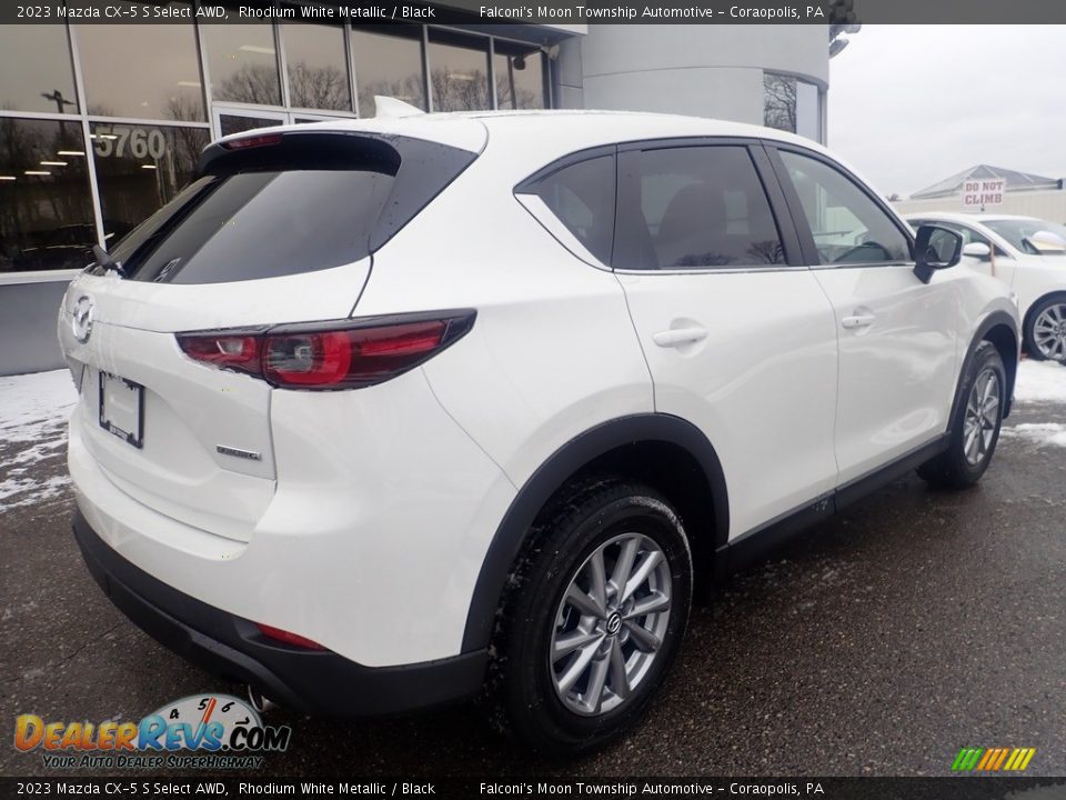 2023 Mazda CX-5 S Select AWD Rhodium White Metallic / Black Photo #2