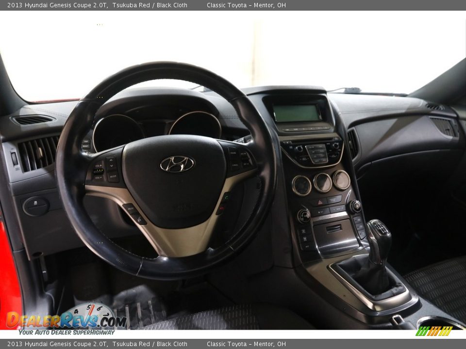 2013 Hyundai Genesis Coupe 2.0T Tsukuba Red / Black Cloth Photo #6