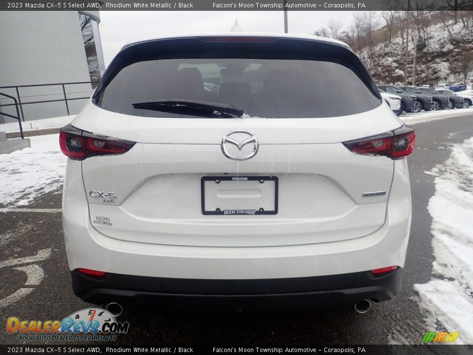 2023 Mazda CX-5 S Select AWD Rhodium White Metallic / Black Photo #3