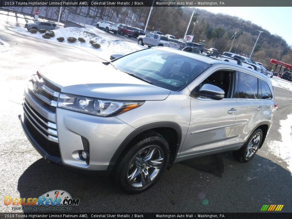 2019 Toyota Highlander Limited Platinum AWD Celestial Silver Metallic / Black Photo #13