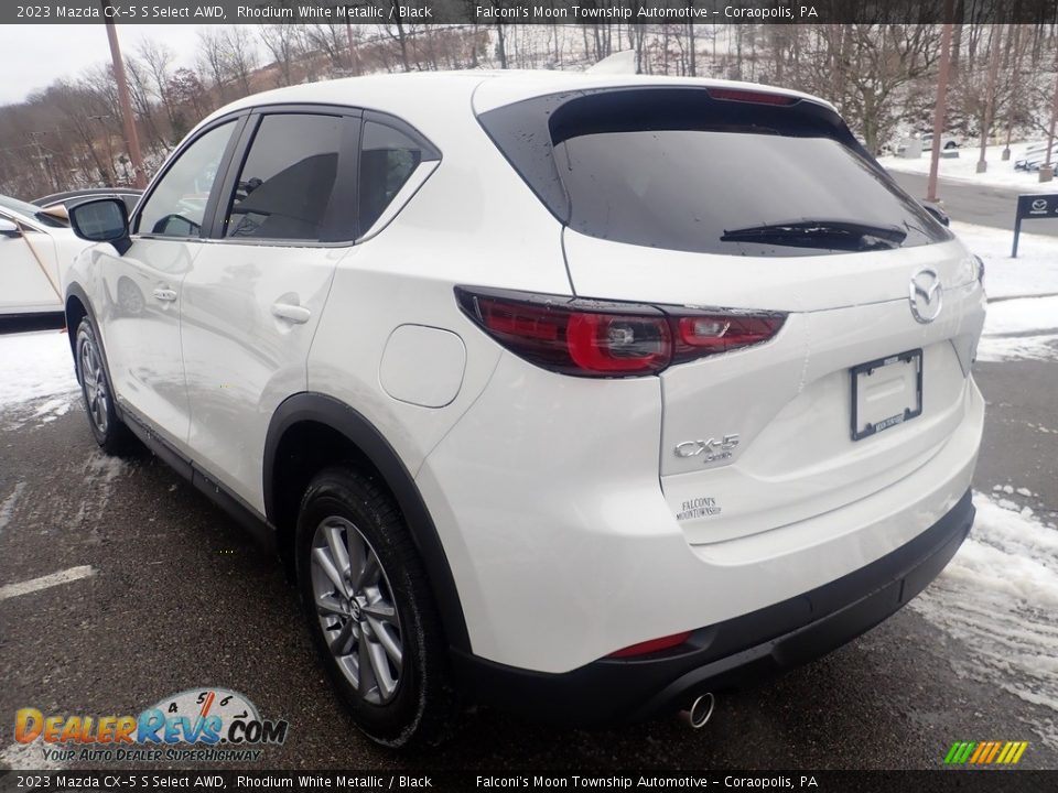 2023 Mazda CX-5 S Select AWD Rhodium White Metallic / Black Photo #5