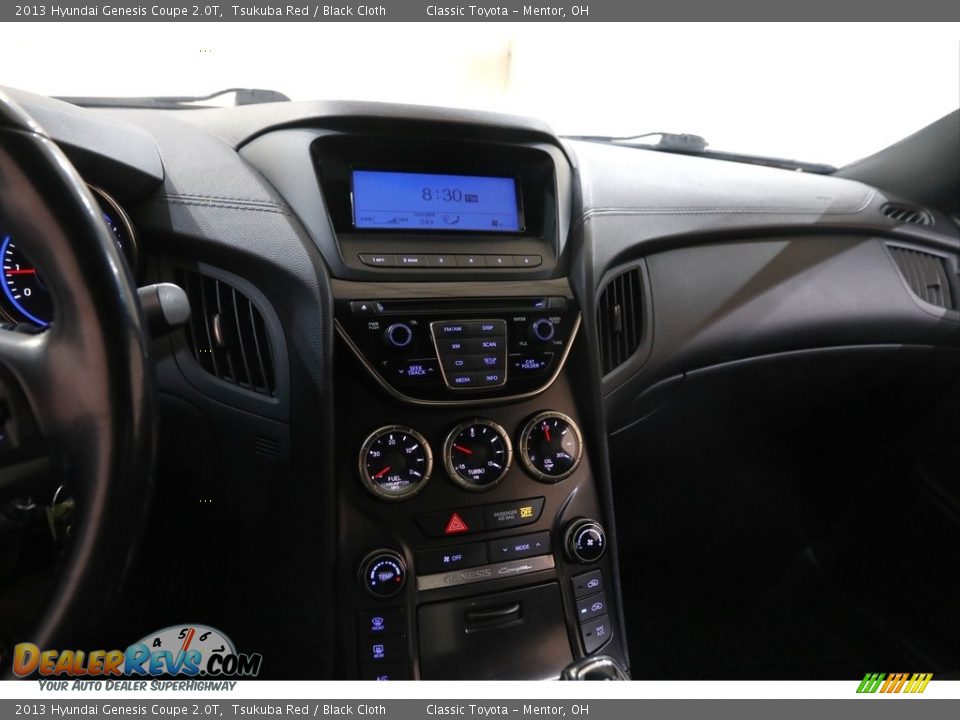 2013 Hyundai Genesis Coupe 2.0T Tsukuba Red / Black Cloth Photo #9