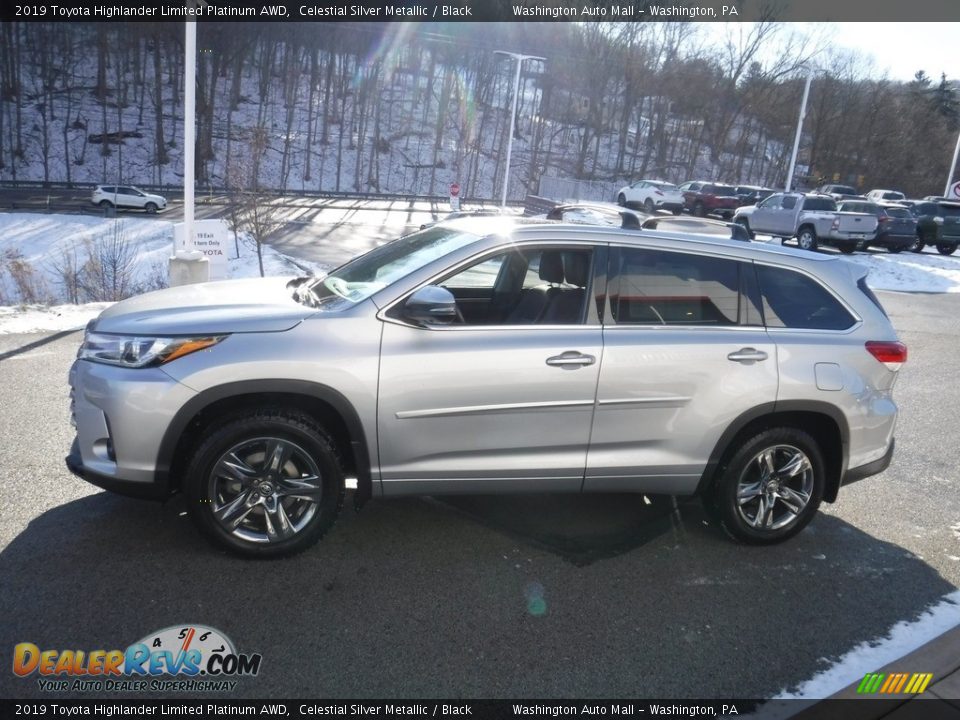 2019 Toyota Highlander Limited Platinum AWD Celestial Silver Metallic / Black Photo #14