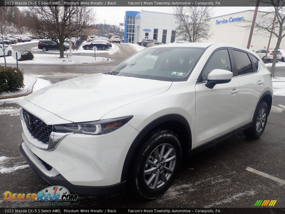 2023 Mazda CX-5 S Select AWD Rhodium White Metallic / Black Photo #7