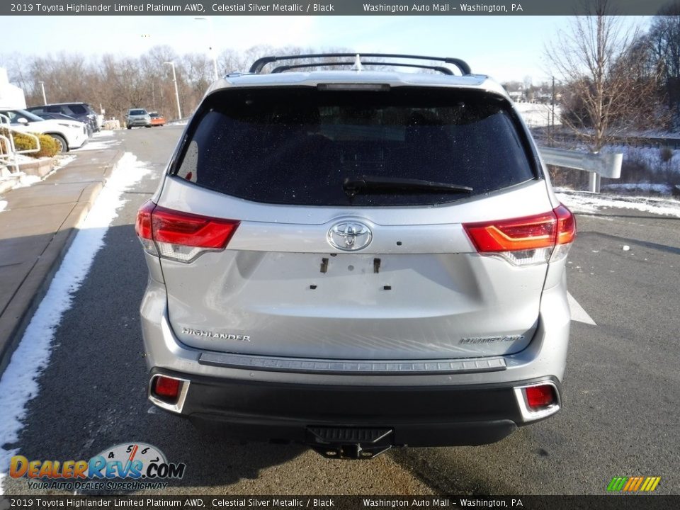 2019 Toyota Highlander Limited Platinum AWD Celestial Silver Metallic / Black Photo #16