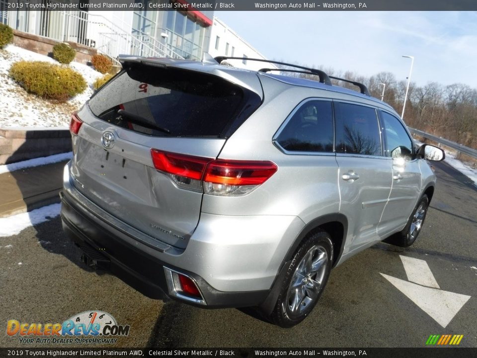 2019 Toyota Highlander Limited Platinum AWD Celestial Silver Metallic / Black Photo #17