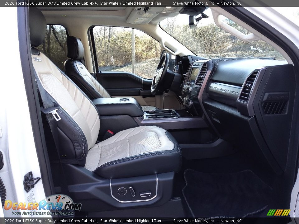 Front Seat of 2020 Ford F350 Super Duty Limited Crew Cab 4x4 Photo #20