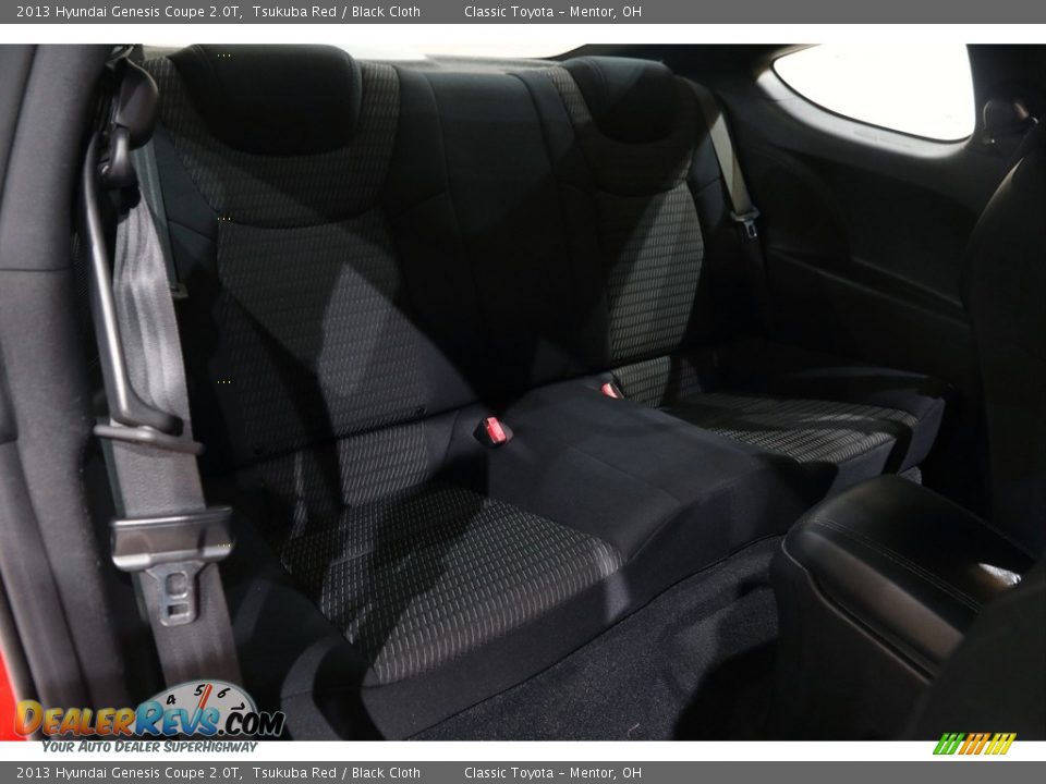 2013 Hyundai Genesis Coupe 2.0T Tsukuba Red / Black Cloth Photo #15
