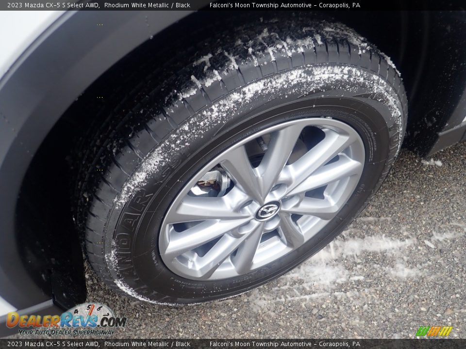 2023 Mazda CX-5 S Select AWD Rhodium White Metallic / Black Photo #10