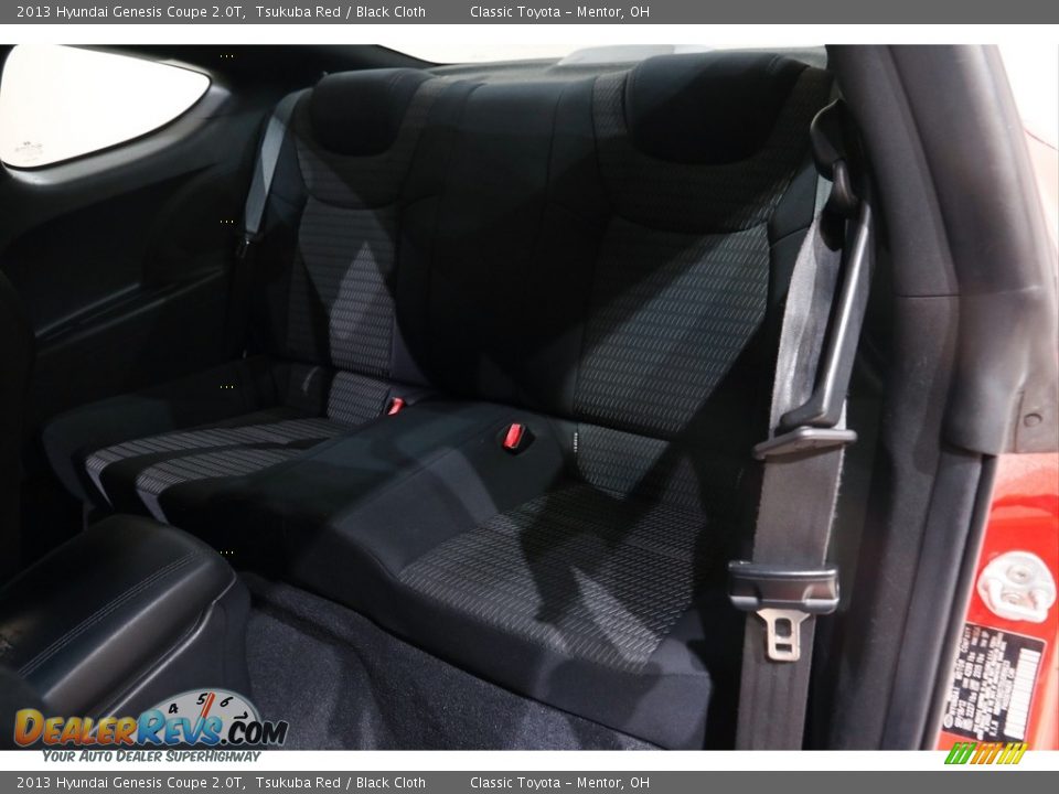 2013 Hyundai Genesis Coupe 2.0T Tsukuba Red / Black Cloth Photo #16