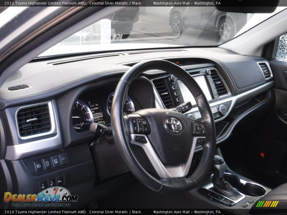 2019 Toyota Highlander Limited Platinum AWD Celestial Silver Metallic / Black Photo #23