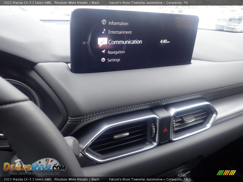 2023 Mazda CX-5 S Select AWD Rhodium White Metallic / Black Photo #17