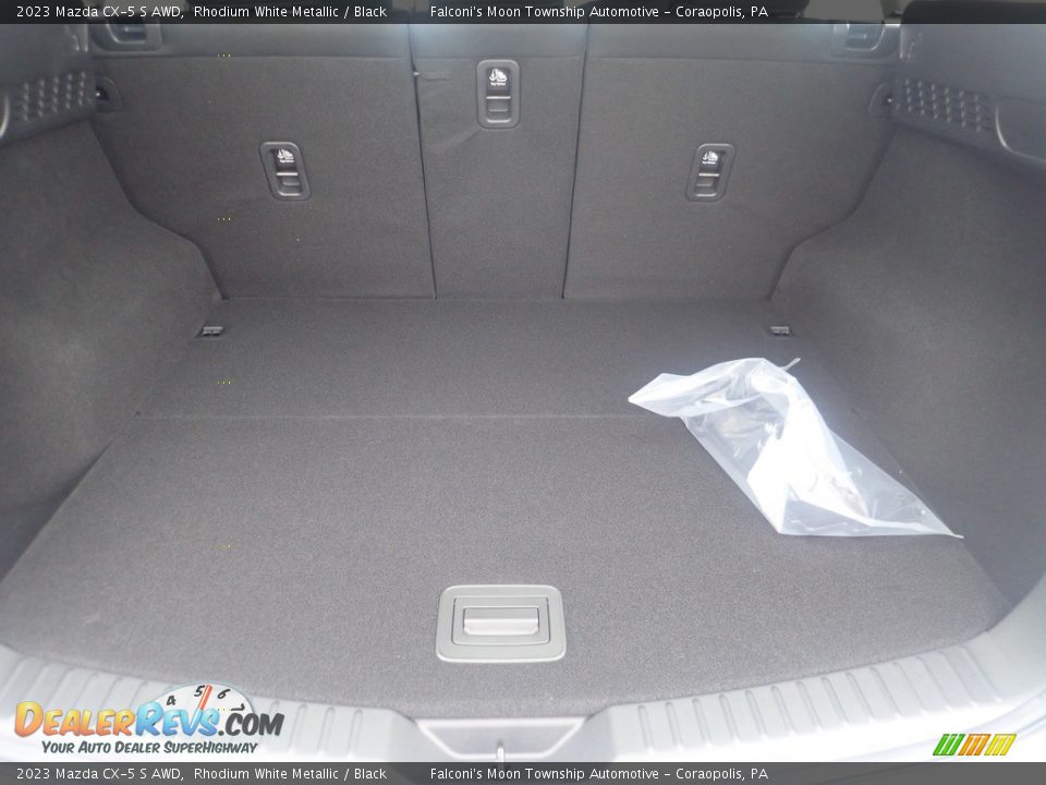 2023 Mazda CX-5 S AWD Rhodium White Metallic / Black Photo #4