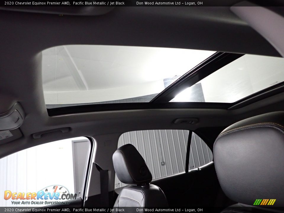 2020 Chevrolet Equinox Premier AWD Pacific Blue Metallic / Jet Black Photo #5