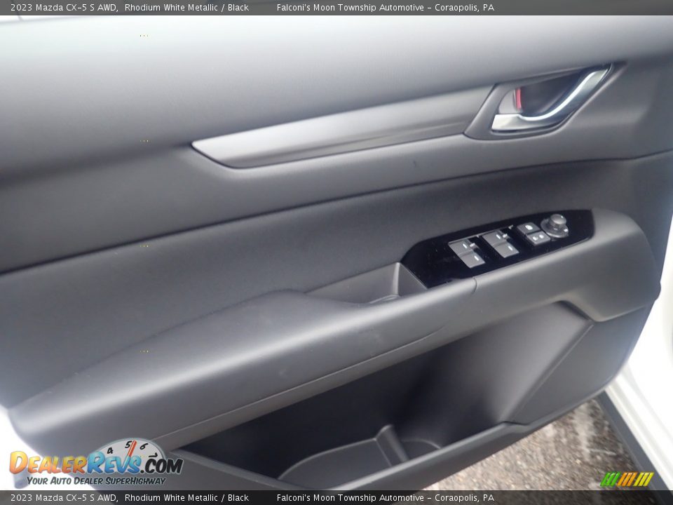 2023 Mazda CX-5 S AWD Rhodium White Metallic / Black Photo #14