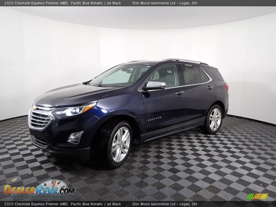 2020 Chevrolet Equinox Premier AWD Pacific Blue Metallic / Jet Black Photo #7