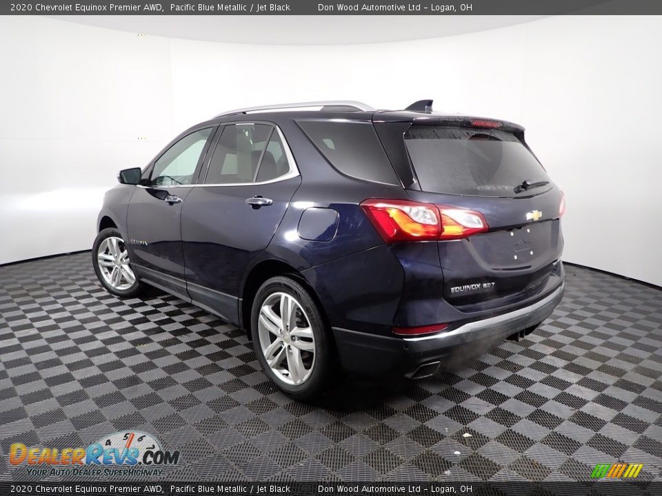 2020 Chevrolet Equinox Premier AWD Pacific Blue Metallic / Jet Black Photo #8