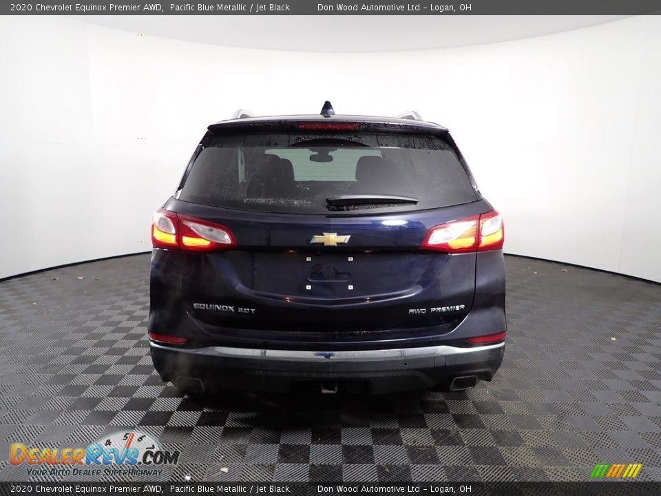 2020 Chevrolet Equinox Premier AWD Pacific Blue Metallic / Jet Black Photo #9