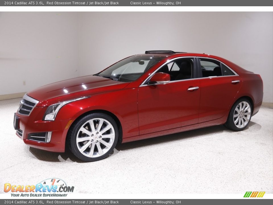 Front 3/4 View of 2014 Cadillac ATS 3.6L Photo #3