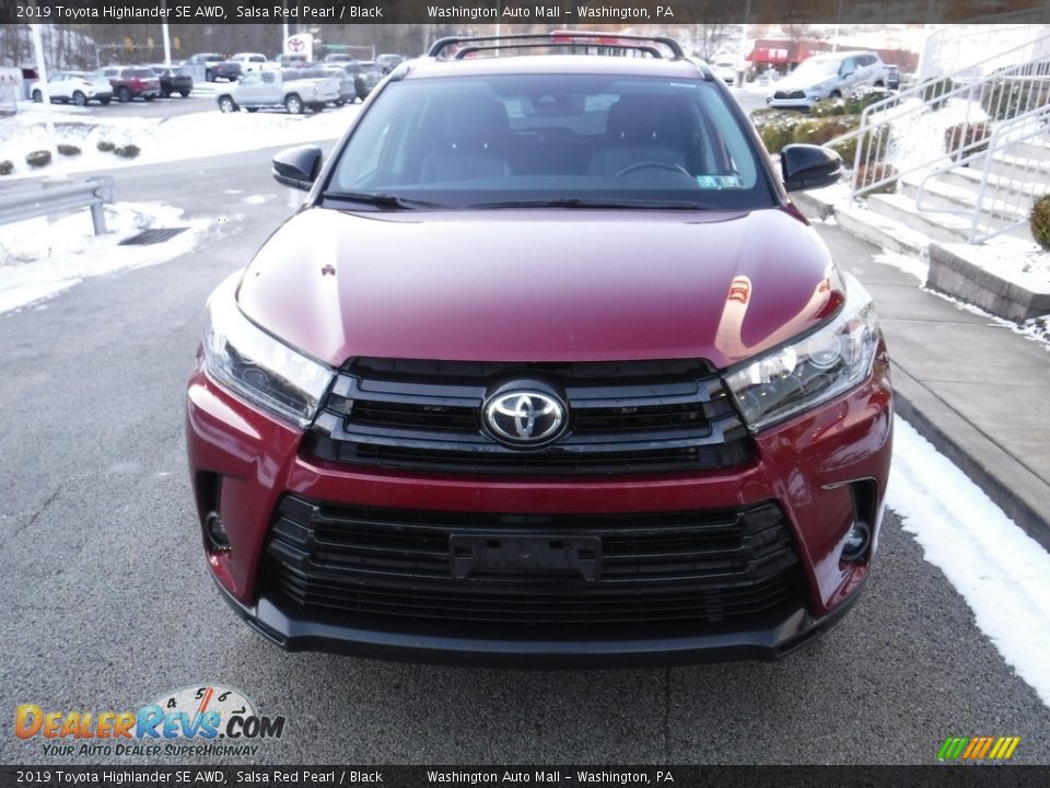 2019 Toyota Highlander SE AWD Salsa Red Pearl / Black Photo #11