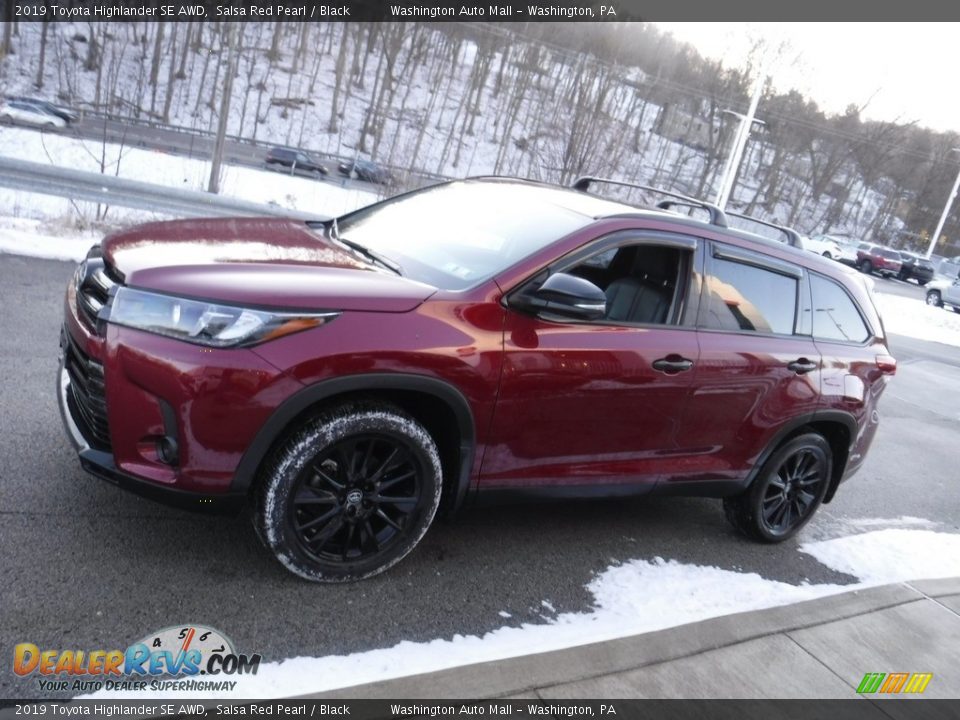 2019 Toyota Highlander SE AWD Salsa Red Pearl / Black Photo #12