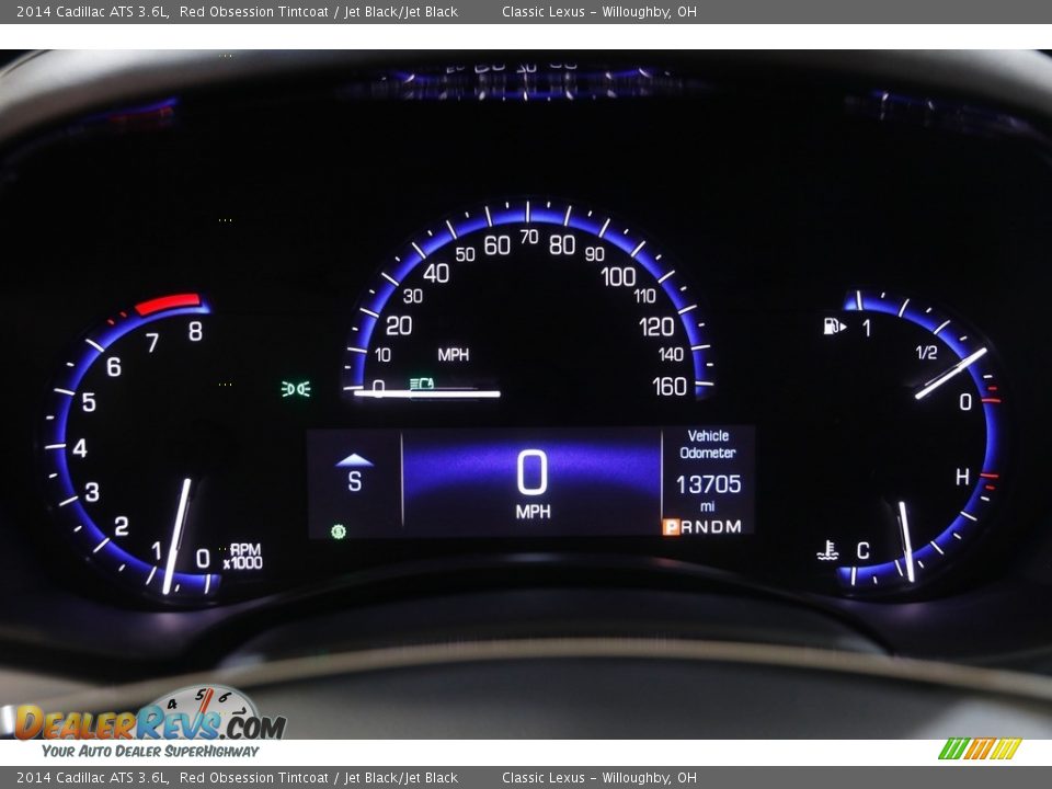 2014 Cadillac ATS 3.6L Gauges Photo #8