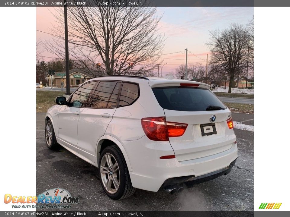 2014 BMW X3 xDrive28i Alpine White / Black Photo #3