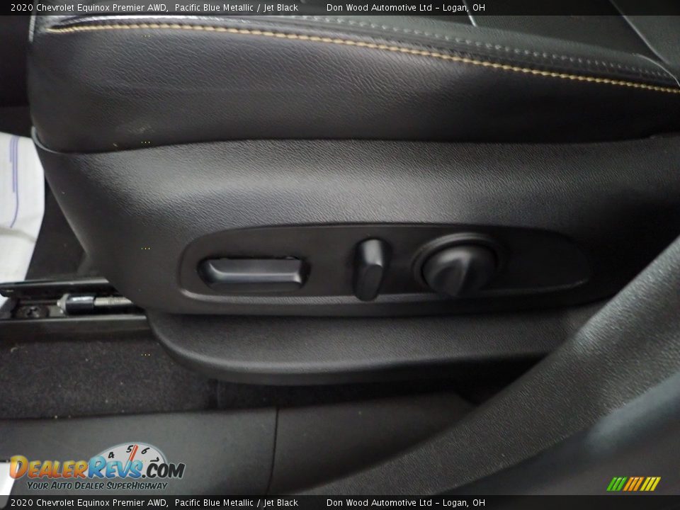 2020 Chevrolet Equinox Premier AWD Pacific Blue Metallic / Jet Black Photo #14