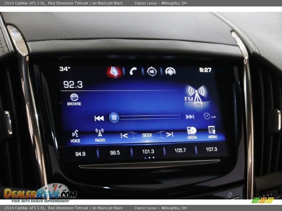 Audio System of 2014 Cadillac ATS 3.6L Photo #10