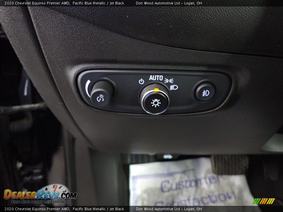 2020 Chevrolet Equinox Premier AWD Pacific Blue Metallic / Jet Black Photo #16